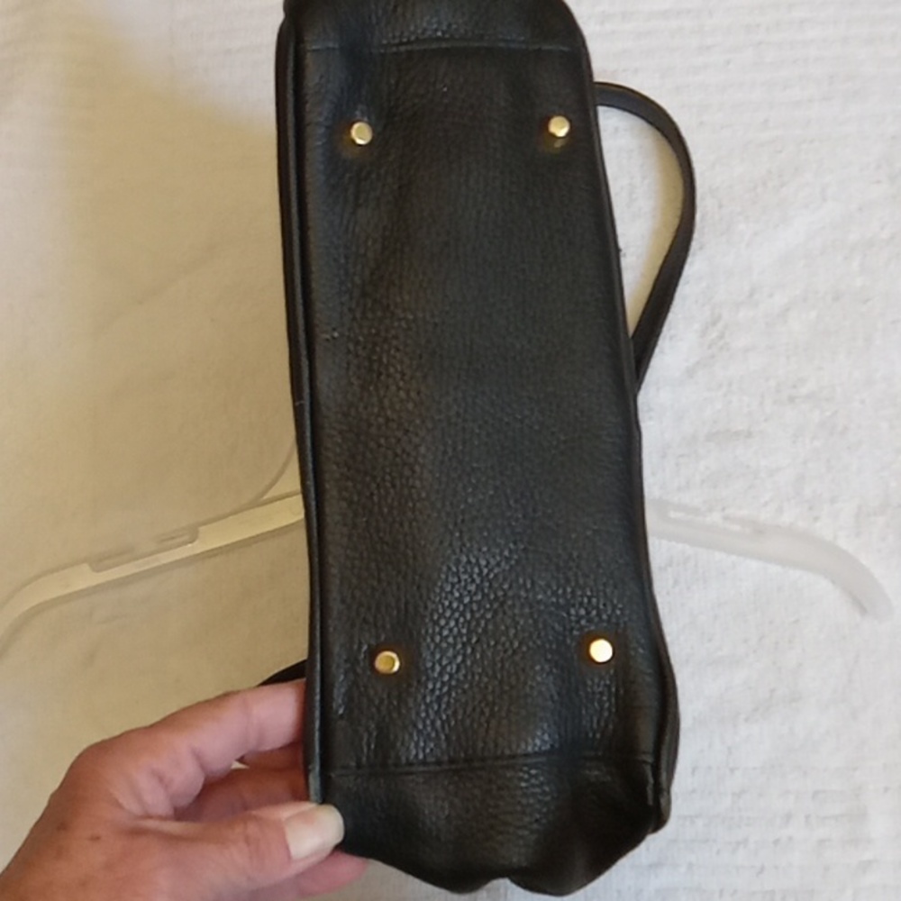 Valentina leather black purse - Picture 5 of 9
